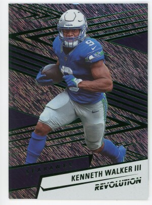 2025 Panini Revolution #74 Kenneth Walker III Storm 78/699