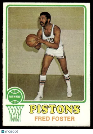 1973 Basketball Fred Foster #56