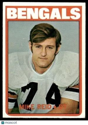 1972 Football Card Mike Reid #67