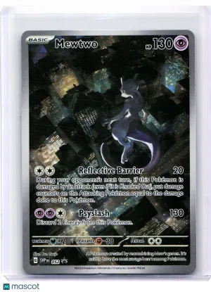 2023 Pokemon—Mewtwo #052 Scarlet & Violet Promo—Black Star Promo Holo