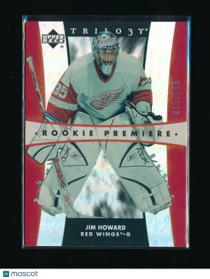 2005-06 Upper Deck Trilogy Jim Howard Jimmy Howard Rookie