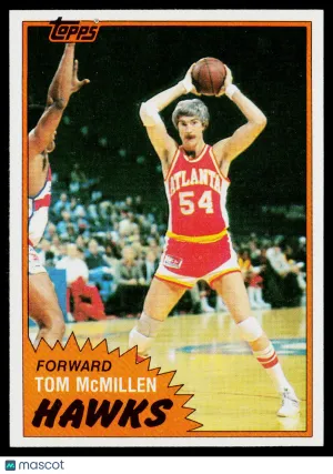 1981 Topps Tom McMillen #East 70