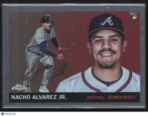 2025 Topps Chrome Nacho Alvarez Jr. #220 RC