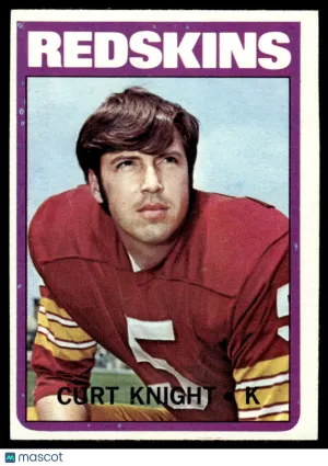 1972 Football Card Curt Knight #51