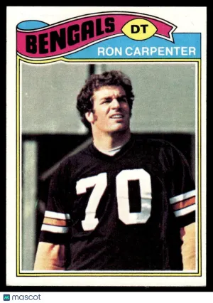 1977 Football Card Ron Carpenter #168