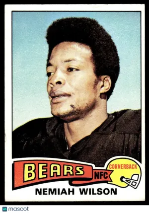 1975 Football NEMIAH WILSON #252