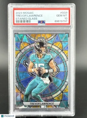 2023 Panini Mosaic Trevor Lawrence #SG-9 [Base] Insert PSA 10