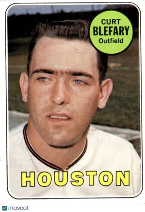 1969 Baseball Card Curt Blefary #458