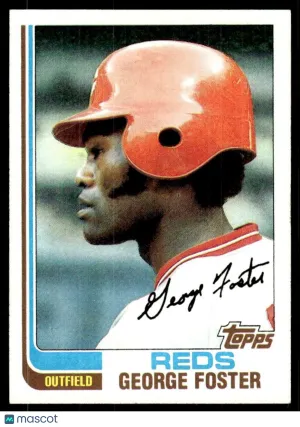 1982 Baseball Card George Foster #700