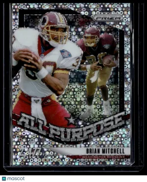 2024 Panini Prizm Football Brian Mitchell #3 Pulsar