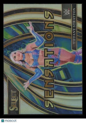 Tiffany Stratton 2024 Panini Select WWE Sensations #9 Prizm SmackDown