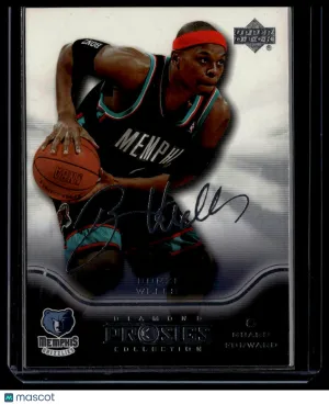 2004 Upper Deck Diamond Pro Sigs Collection Bonzi Wells #42