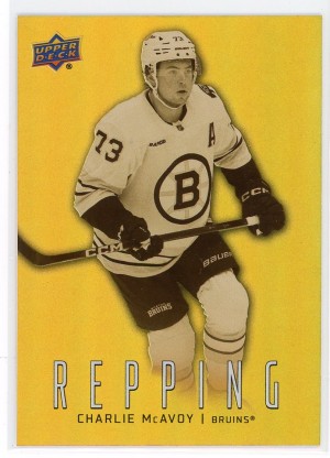 2026-27 Upper Deck Repping Charlie McAvoy #RP-18