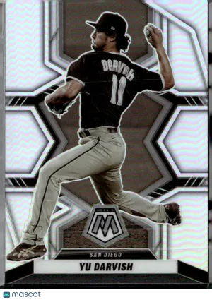 2022 Panini Mosaic Yu Darvish #187 Silver
