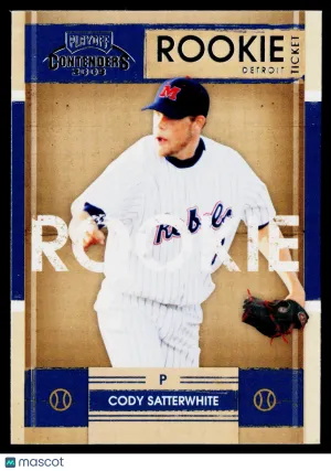 2008 Playoff Contenders Cody Satterwhite #15