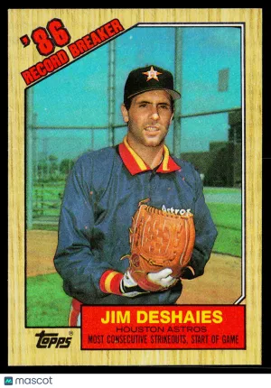 1987 Topps Jim Deshaies #2