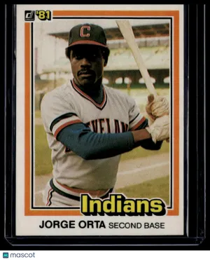 1981 Donruss Jorge Orta #439