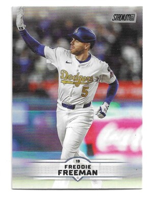 2025 Stadium Club #168 Freddie Freeman - Los Angeles Dodgers (M11)