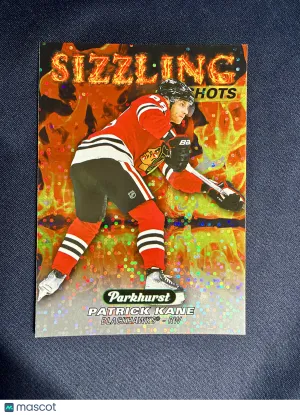 2022-23 Upper Deck Parkhurst Patrick Kane #SS-4 Sizzling Shots Red