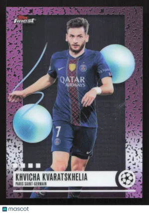 2025-26 Finest UEFA Club Competitions Khvicha Kvaratskhelia #320
