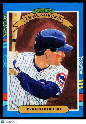 1990 Donruss Diamond Kings Ryne Sandberg #14