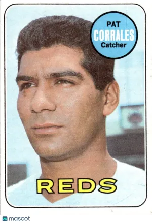 1969 Baseball Card Pat Corrales #382