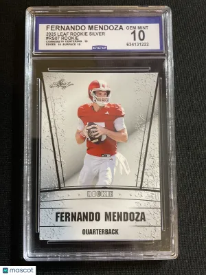 2025 Leaf Fernando Mendoza #RS-07 CCG 10