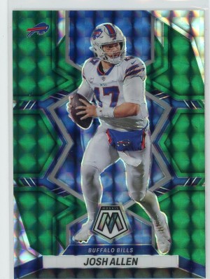 2022 Mosaic #20 Josh Allen Prizm Green
