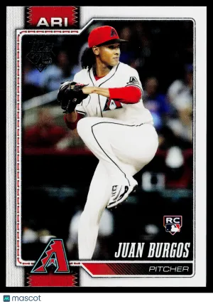 2026 Topps Series One Juan Burgos #102 RC