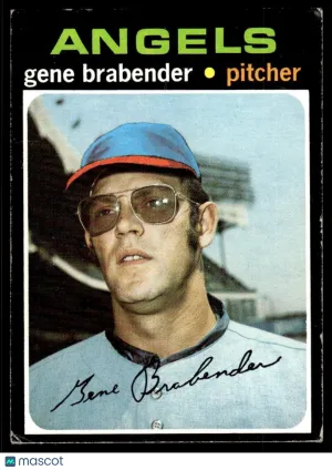 1971 Baseball Card Gene Brabender #666