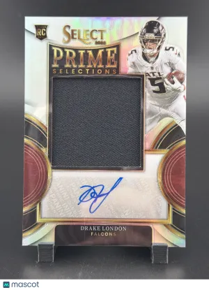 2023 Panini Select Drake London #PS-DL /99 RC Memorabilia