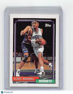 Alonzo Mourning 1992 Topps #393 - Charlotte Hornets