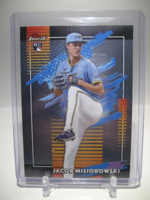 2026 Topps Finest Jacob Misiorowski uncommon 196