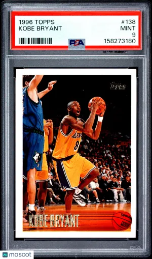 1996 Topps Kobe Bryant #138 front