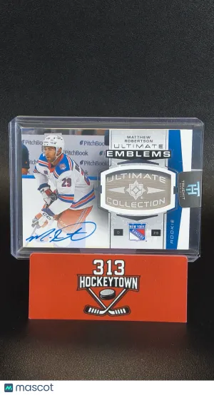 2025-26 Upper Deck Ultimate Collection Emblems Matthew Robertson #UER-MR