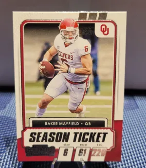 Panini Contenders Draft Baker Mayfield