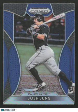 2019 Panini Prizm Draft Picks Josh Jung #10 Blue