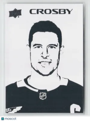 2026-27 Upper Deck Series 1 Stencils Sidney Crosby #ST-44