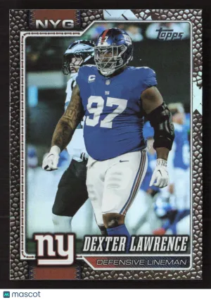 2026 Topps Flagship Dexter Lawrence #155 FootballParallel