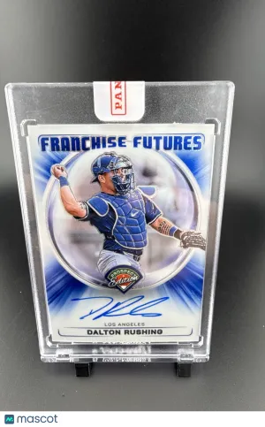 2024 Panini Prospect Edition Dalton Rushing #FFS-DR Blue Prizm / Parallel/Variety Rookie Insert