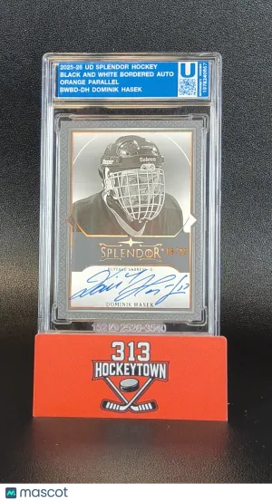 2025-26 Upper Deck Splendor Hockey Dominik Hasek #BWBD-DH Orange