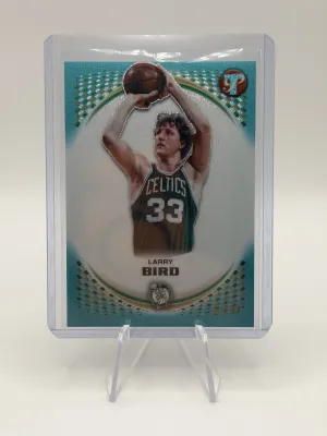 Larry Bird| 25-26 Topps Pristine| Teal Glitter Refractor| #/57