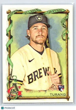 2023 Topps Allen & Ginter 292 Brice Turang RC Milwaukee Brewers