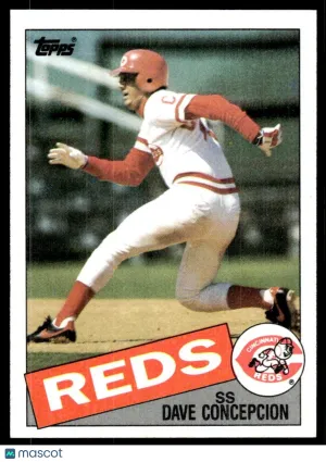 1985 Baseball Card Dave Concepcion #515