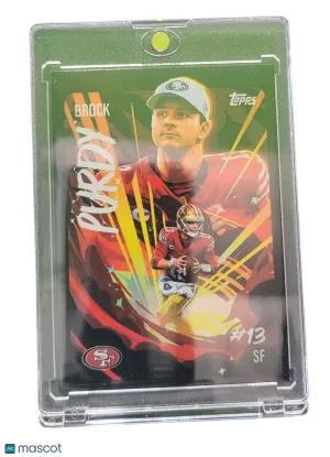 2025 Topps Chrome Ultraviolet Brock Purdy #UV-12