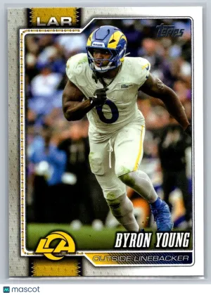2026 Topps Flagship 116 Byron Young Los Angeles Rams