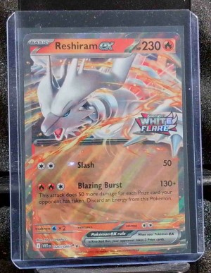 Pokemon TCG White Flare Reshiram ex Double Rare #020/086