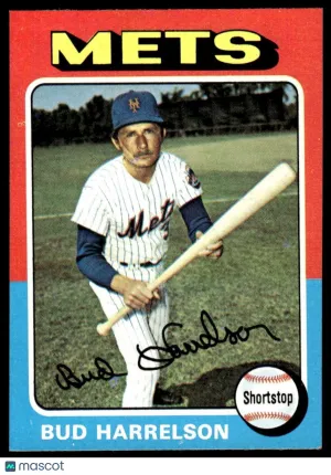 1975 Baseball Card Bud Harrelson #395