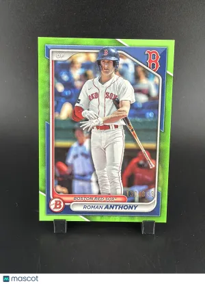 2024 Bowman Roman Anthony #BP-22 Neon Green /399