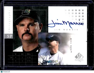 2000 SP Authentic Jim Morris #JMo SP Chirography AU